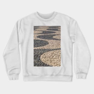 Waves Of Cobblestones - 2 © Crewneck Sweatshirt